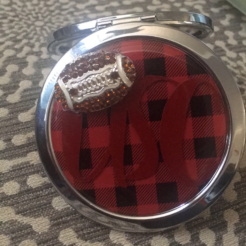 Carolina Gamecock Pocketbook Mirror Football